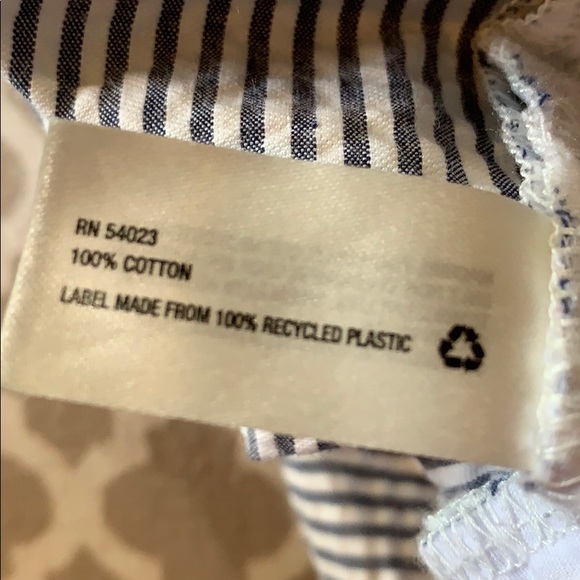 Gap sear sucker crop cotton pants - Picture 5 of 5